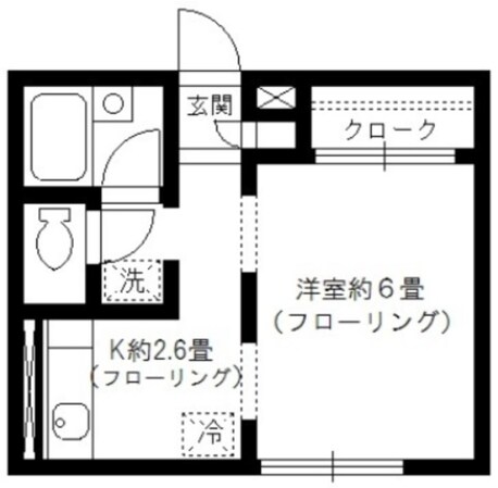 欅ハウスの物件間取画像